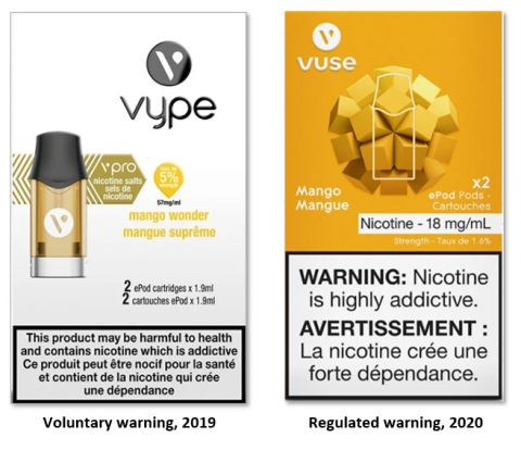 A Big Change To Vape Product Advertising Packaging Lung Saskatchewan